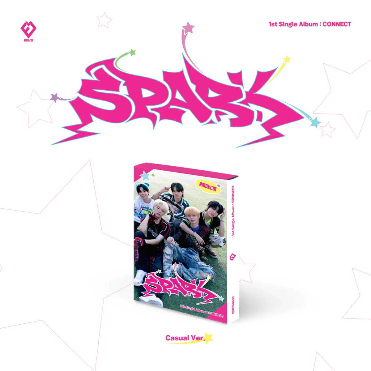 [세트] EMOTI:M(이모티엠) - 1st Single album : CONNECT (School Ver. / Casual Ver.) 상세 이미지 3