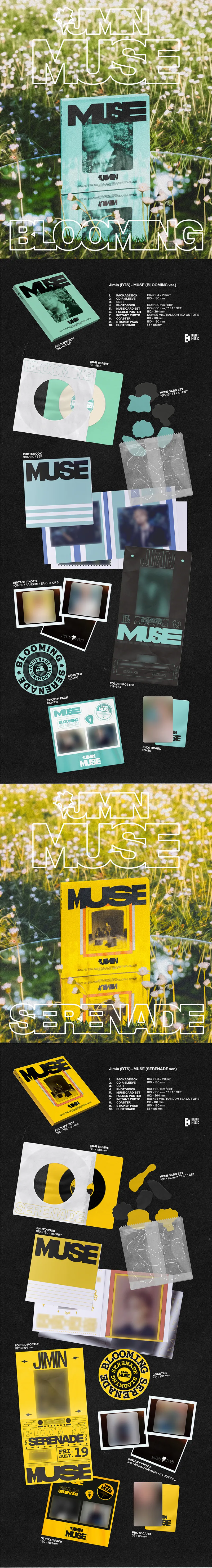 [랜덤] 지민 (Jimin) - [MUSE] (BLOOMING ver. / SERENADE ver.) 2