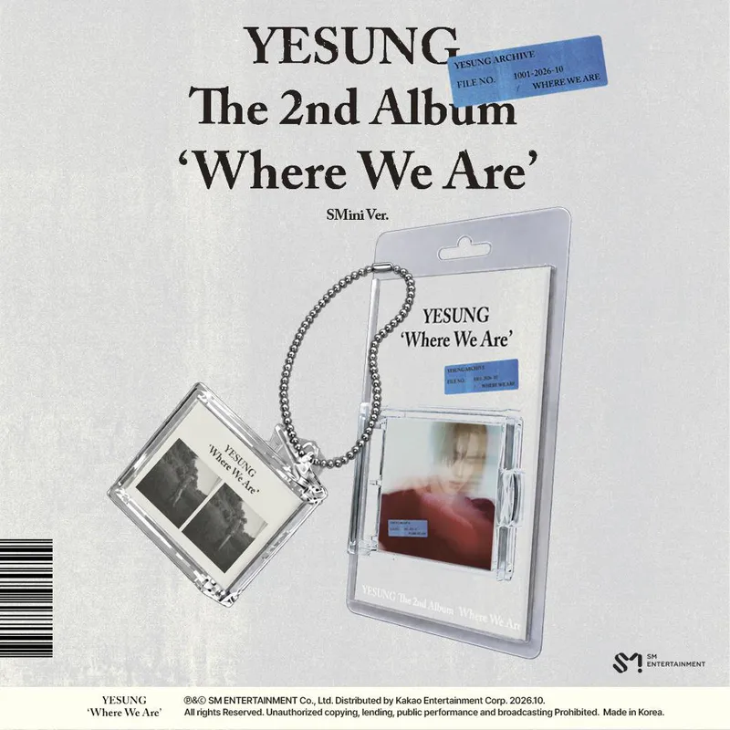 예성 - 6TH MINI ALBUM 정규 2집 [Where We Are] (SMini Ver.)(스마트앨범)