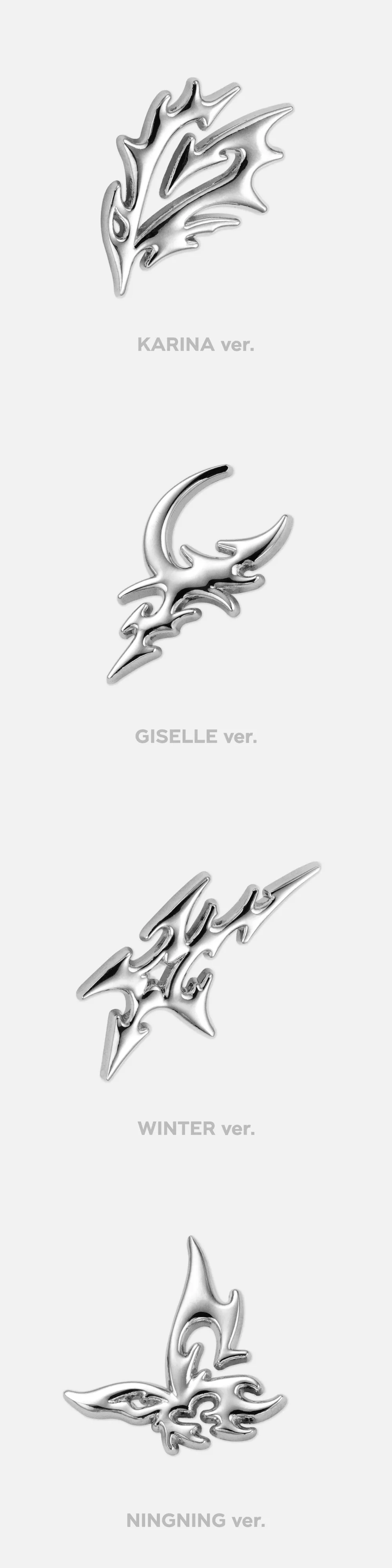 2024 aespa 2nd CONCERT 'SYNK : PARALLEL LINE' MD - SYMBOL BADGE 상세 이미지 2