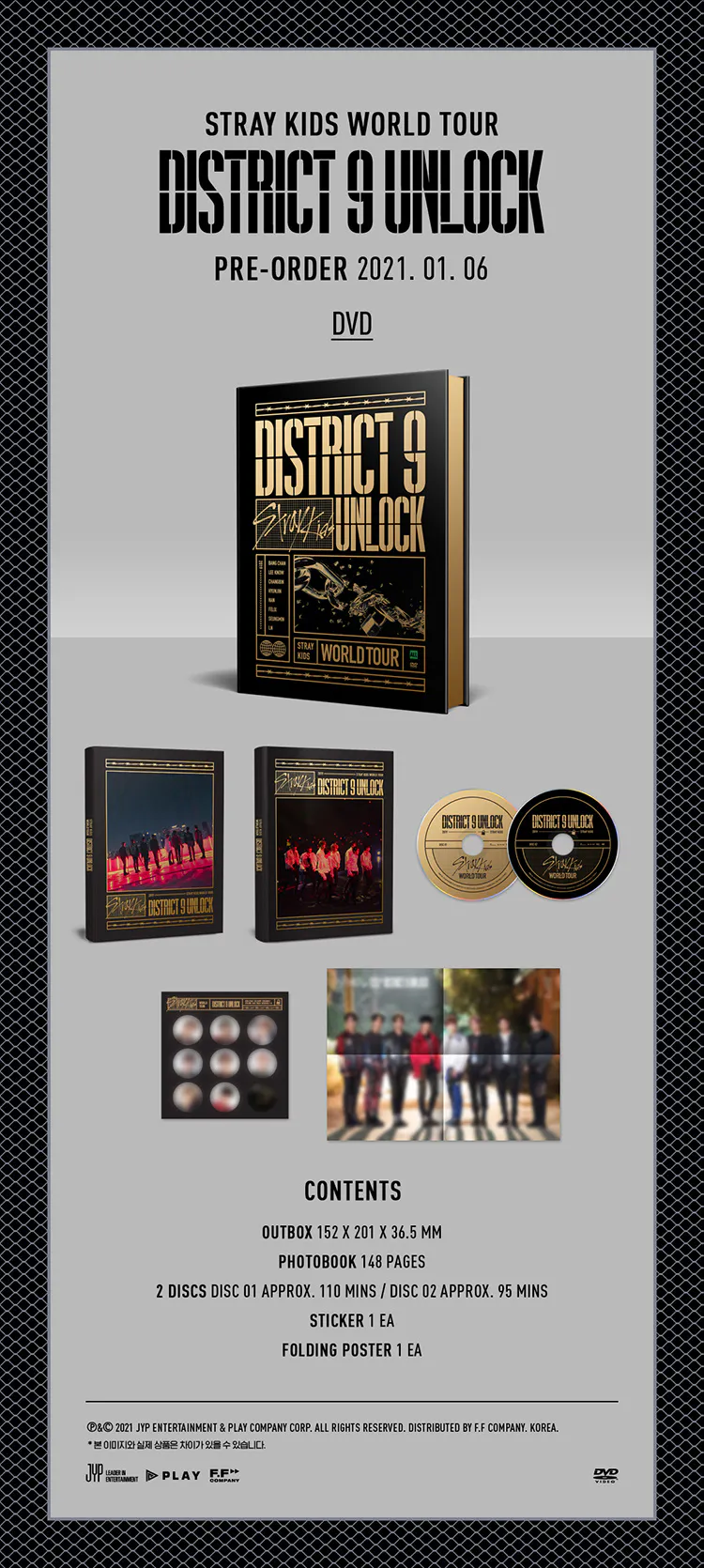 [DVD] 스트레이 키즈 (Stray Kids) - [World Tour 'District 9 : Unlock' in SEOUL] 2
