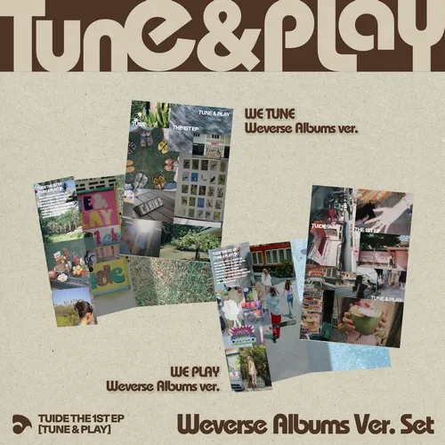 [세트] TUIDE (튜이드) - The 1st EP [TUNE & PLAY] (Weverse Albums ver.)