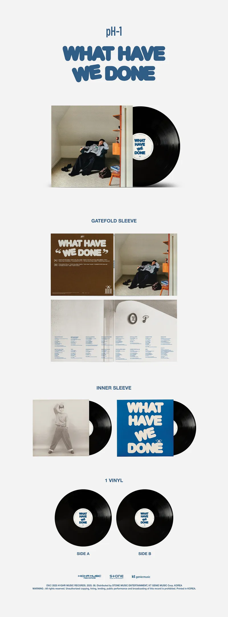 pH-1 - 정규3집 [WHAT HAVE WE DONE] (LP) 2