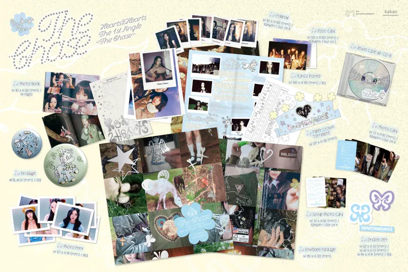 하츠투하츠 (Hearts2Hearts) - 싱글 1집 [The Chase] (Package Ver.) 2