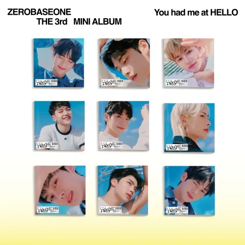 [랜덤] ZEROBASEONE - 미니 3집 [You had me at HELLO] (DIGIPACK ver.)