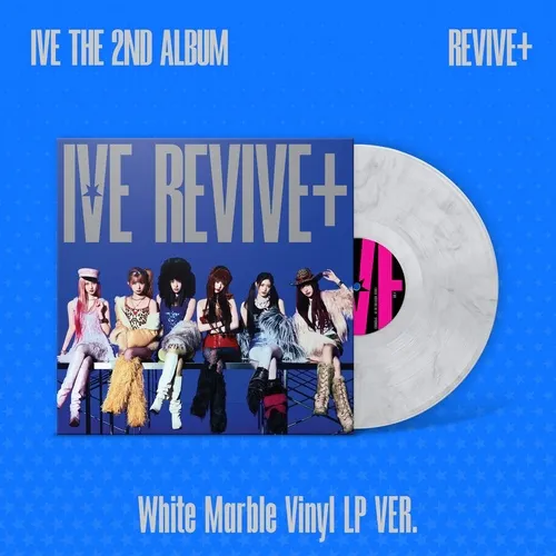 IVE (아이브) - IVE THE 2ND ALBUM [REVIVE+]  (White Marble Vinyl LP VER.) *한정반