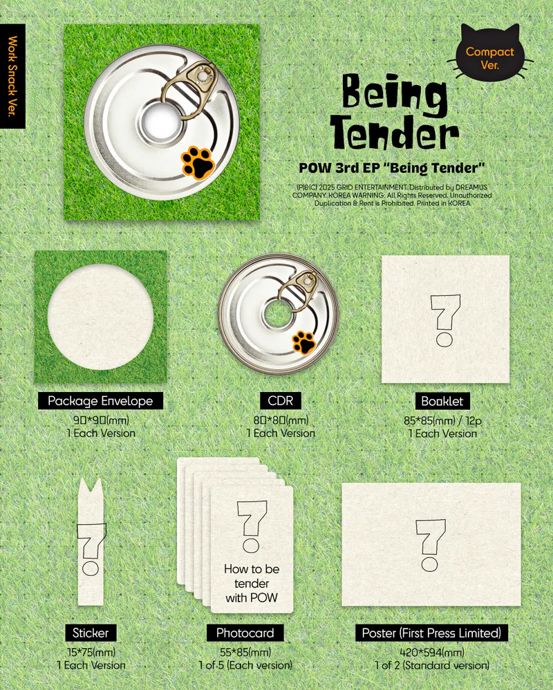POW (파우) - [Being Tender] (Compact Ver.) 2