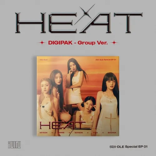 (여자)아이들 ((G)-IDLE) - 스페셜 [HEAT] (DIGIPAK - Group Ver.)