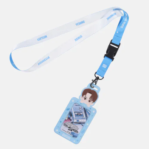 2024 SUPER JUNIOR [SUPER SHOW SPIN-OFF : Halftime] MD - CHARACTER TICKET HOLDER + LANYARD SET