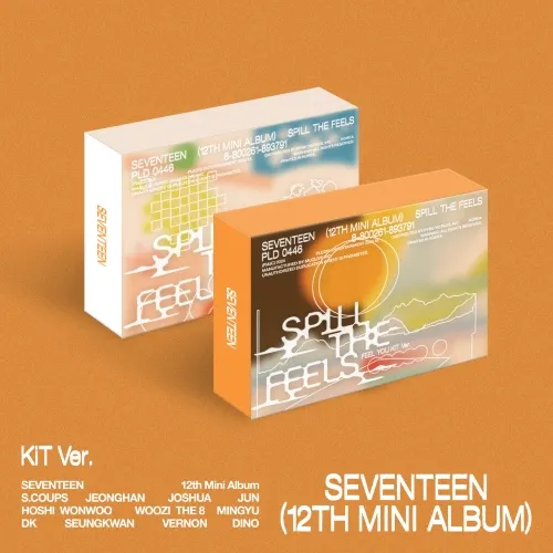 [랜덤] 세븐틴 (SEVENTEEN) - 12th Mini Album [SPILL THE FEELS] (KiT Ver.)