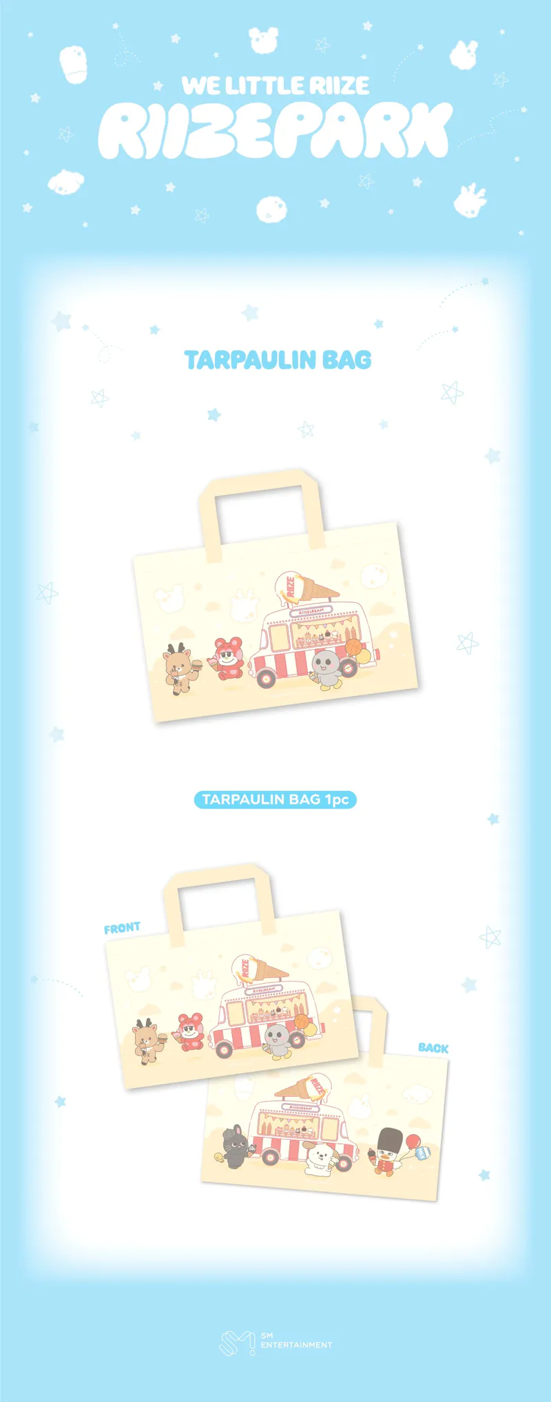 2025 WE LITTLE RIIZE @ RIIZE PARK MD - TARPAULIN BAG 3