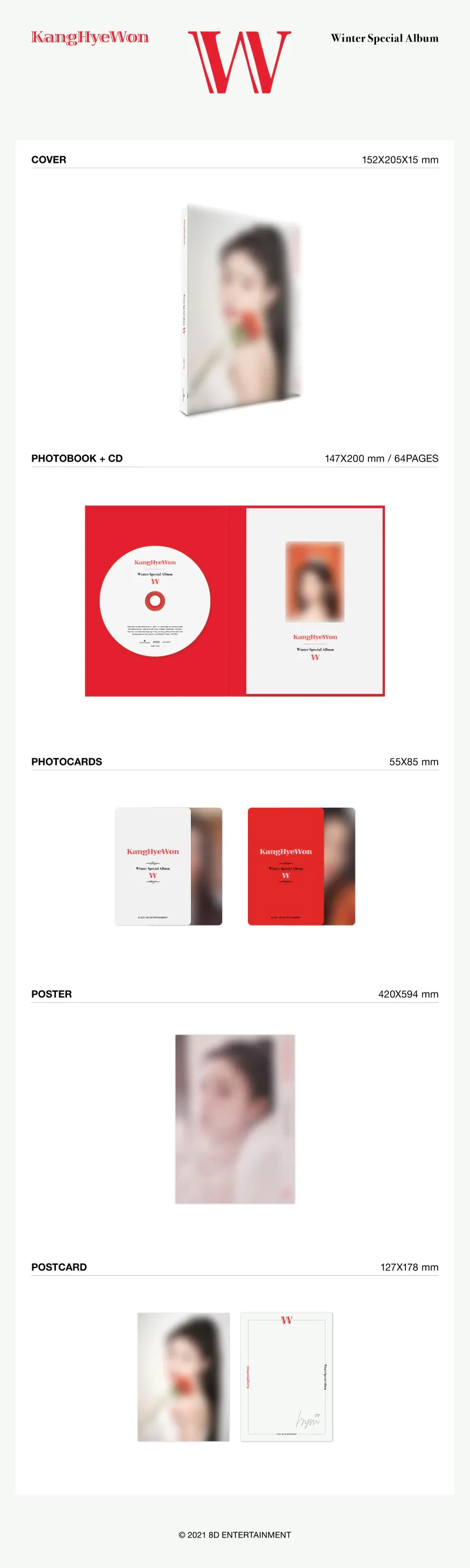강혜원 (KANGHYEWON) - [Winter Special Album 'W'] 2