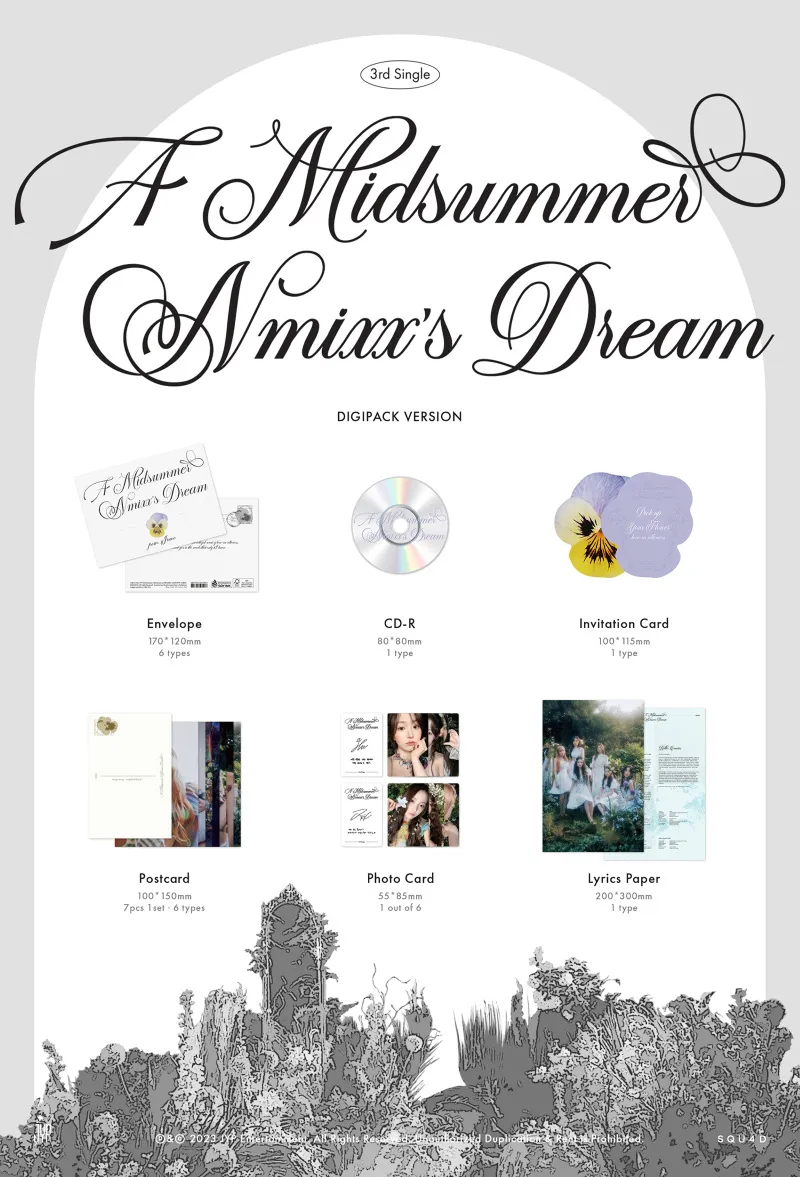 [랜덤] NMIXX (엔믹스) - [A Midsummer NMIXX's Dream] (Digipack Ver.) 상세 이미지 2