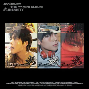 [랜덤] JOOHONEY(주헌) - THE 2ND MINI ALBUM  [光 (INSANITY)]  (링 위의 호랑이 VER. / 미쳐야 빛난다 VER. / IN RED VER. )