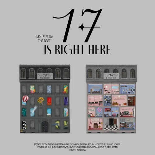 [랜덤] 세븐틴 (SEVENTEEN) - SEVENTEEN BEST ALBUM '17 IS RIGHT HERE'