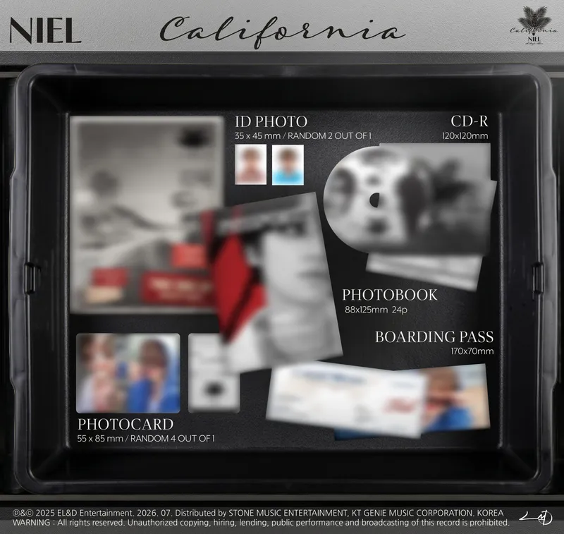 니엘 - 4th Single Album 'California' 2