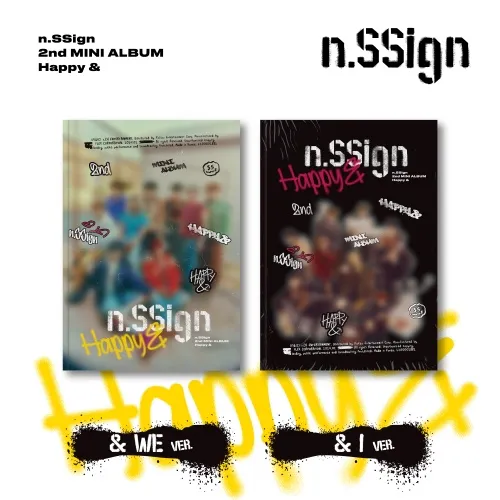 [세트] n.SSign (엔싸인) - 미니 2집 [Happy &]