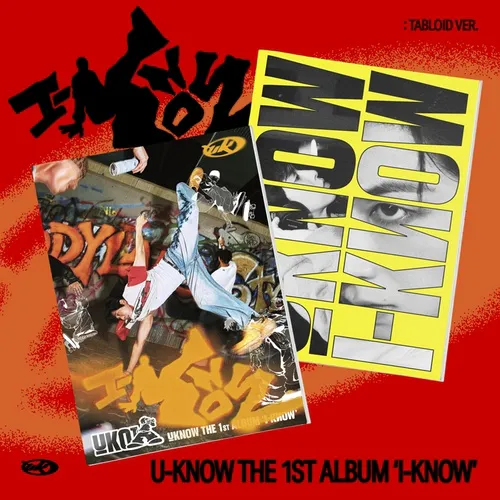 [세트] 유노윤호 - 정규 1집 [I-KNOW] (Tabloid Ver.)