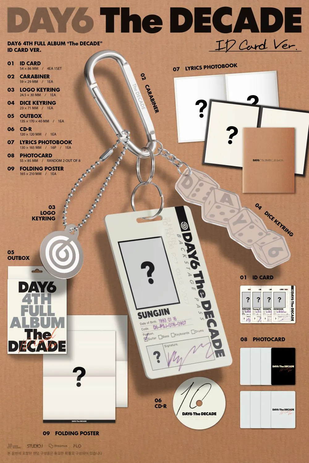 DAY6 (데이식스) - [The DECADE] (MD ver.) 상세 이미지 2