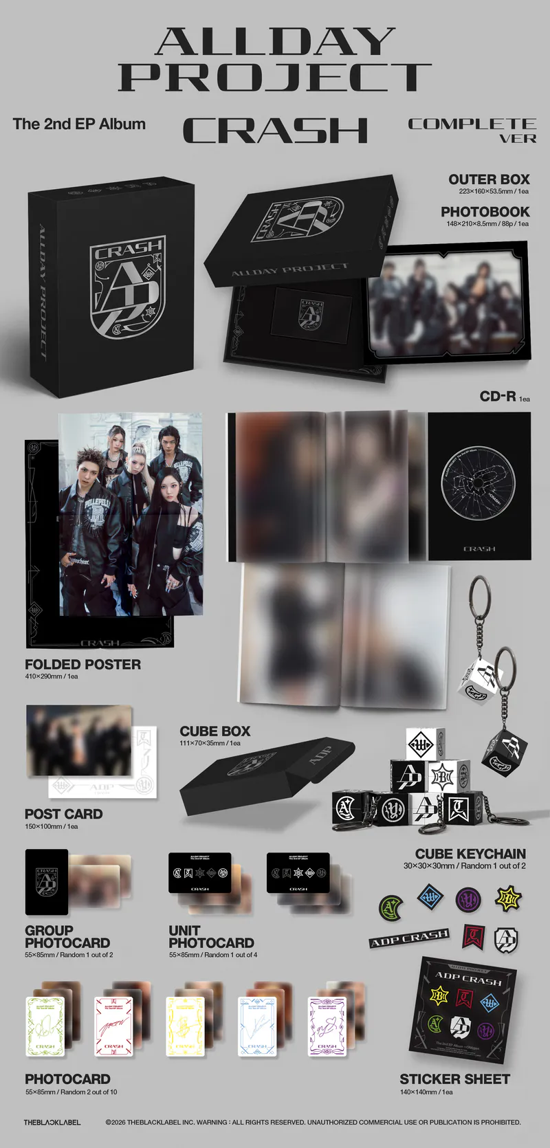 올데이 프로젝트 (ALLDAY PROJECT) - The 2nd EP Album [CRASH] (COMPLETE ver.) 2