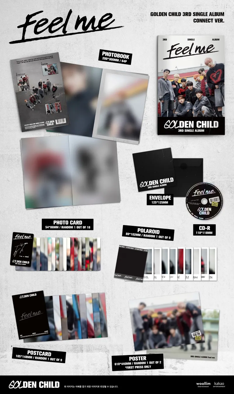 [세트] 골든차일드 (Golden Child) - 싱글 3집 [Feel me] 상세 이미지 2