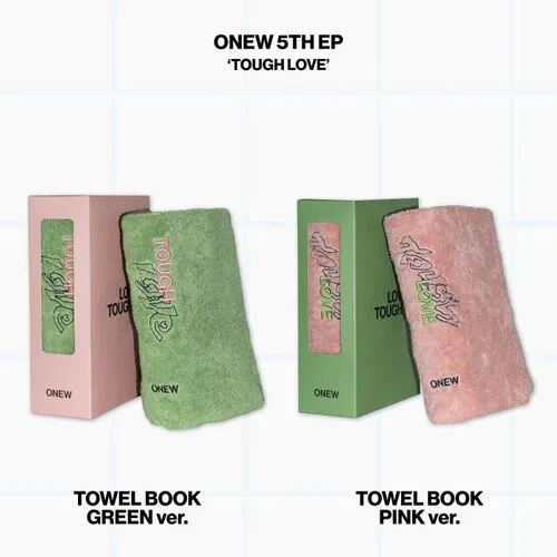 [랜덤] 온유(ONEW) - 미니앨범5집 [TOUGH LOVE] (TOWEL BOOK Ver.)