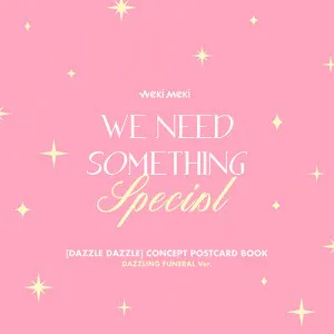 위키미키 (WEKI MEKI) - DIGITAL SINGLE 'DAZZLE DAZZLE' OFFICIAL MD [CONCEPT POSTCARD BOOK] DAZZLING FUNERAL