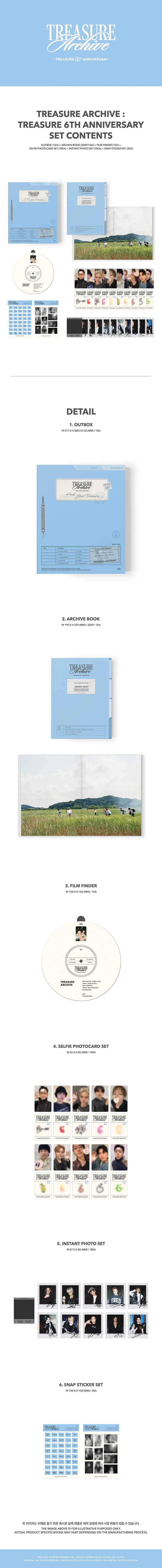 TREASURE - TREASURE ARCHIVE : TREASURE 6th ANNIVERSARY 2