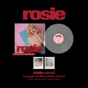 로제 (ROSÉ) - first studio album [rosie] vinyl (vampirehollie edition clear) (LP.VER)