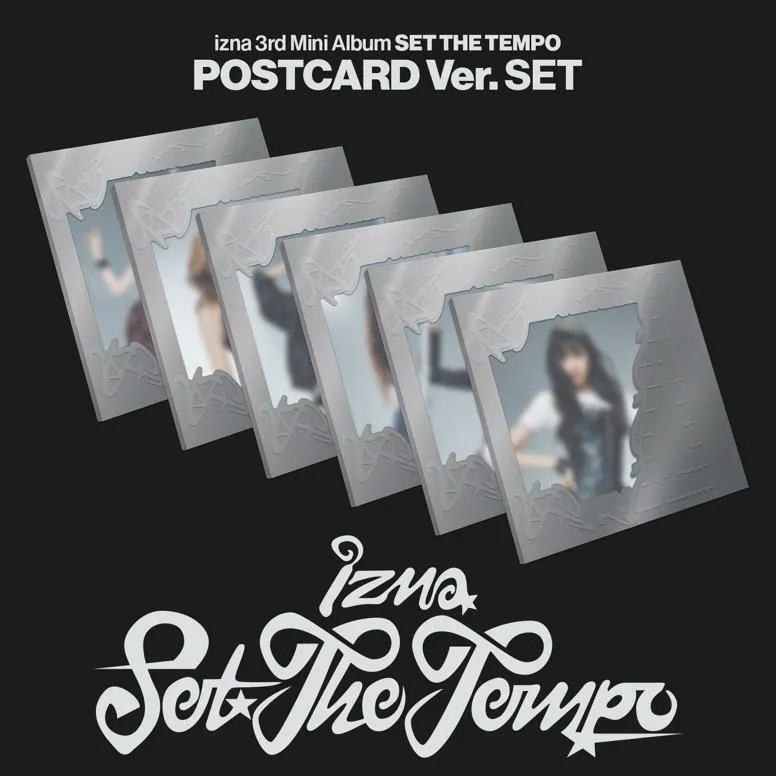 [세트] izna(이즈나) - [SET THE TEMPO] POSTCARD Ver.