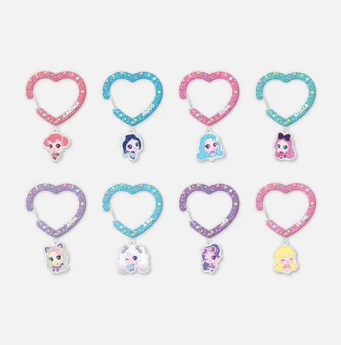 [랜덤] 캐치티니핑 X 하츠투하츠 콜라보 MD - RANDOM CARABINER KEY RING