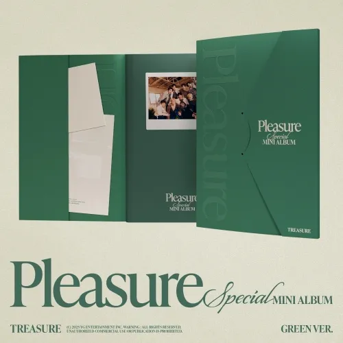 트레저 (TREASURE) - SPECIAL MINI ALBUM [PLEASURE] [GREEN VER.]