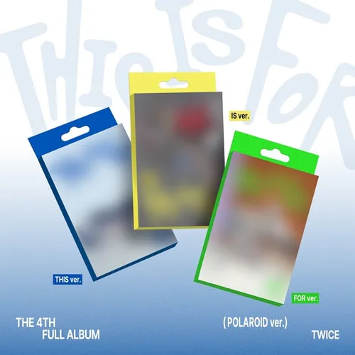 TWICE(트와이스) - [THIS IS FOR] (POLAROID ver.)