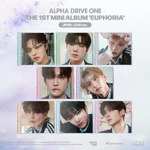 [랜덤] ALPHA DRIVE ONE - THE 1ST MINI ALBUM [EUPHORIA] (JEWEL CASE ver.)