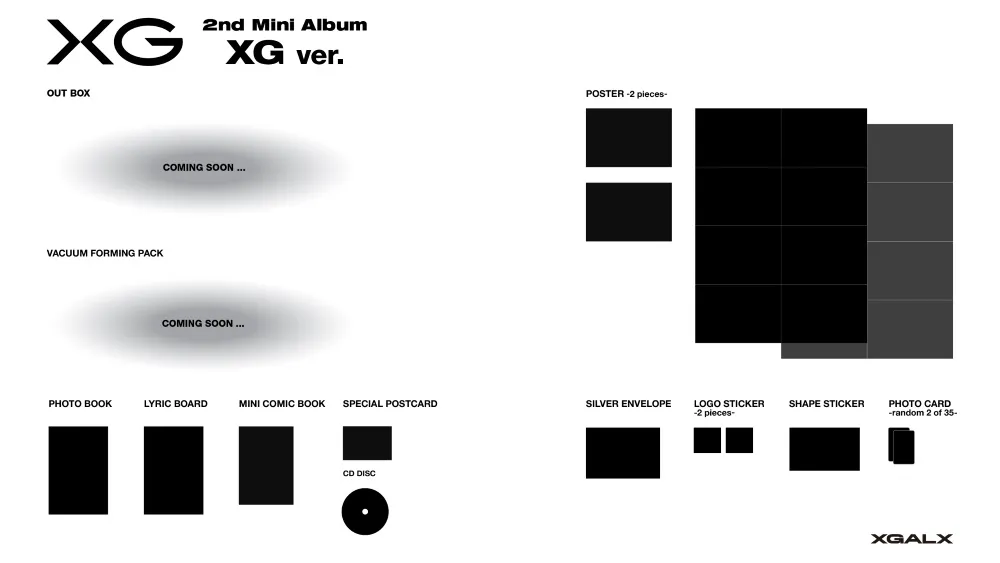 XG - 2nd Mini Album [AWE] (XG ver.) 상세 이미지 2