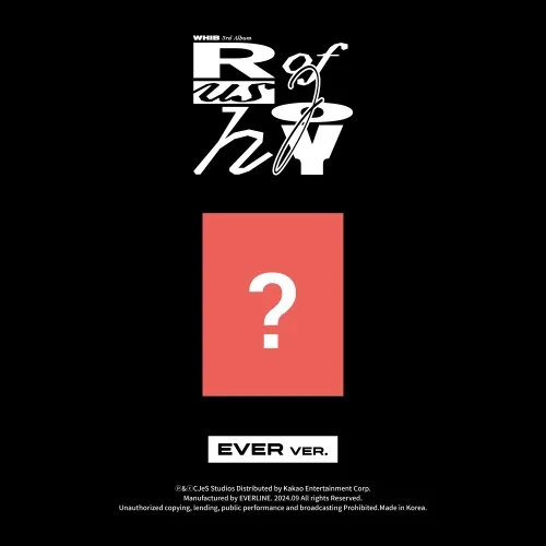 WHIB (휘브) - 싱글 3집 [Rush of Joy] (EVER ver.)
