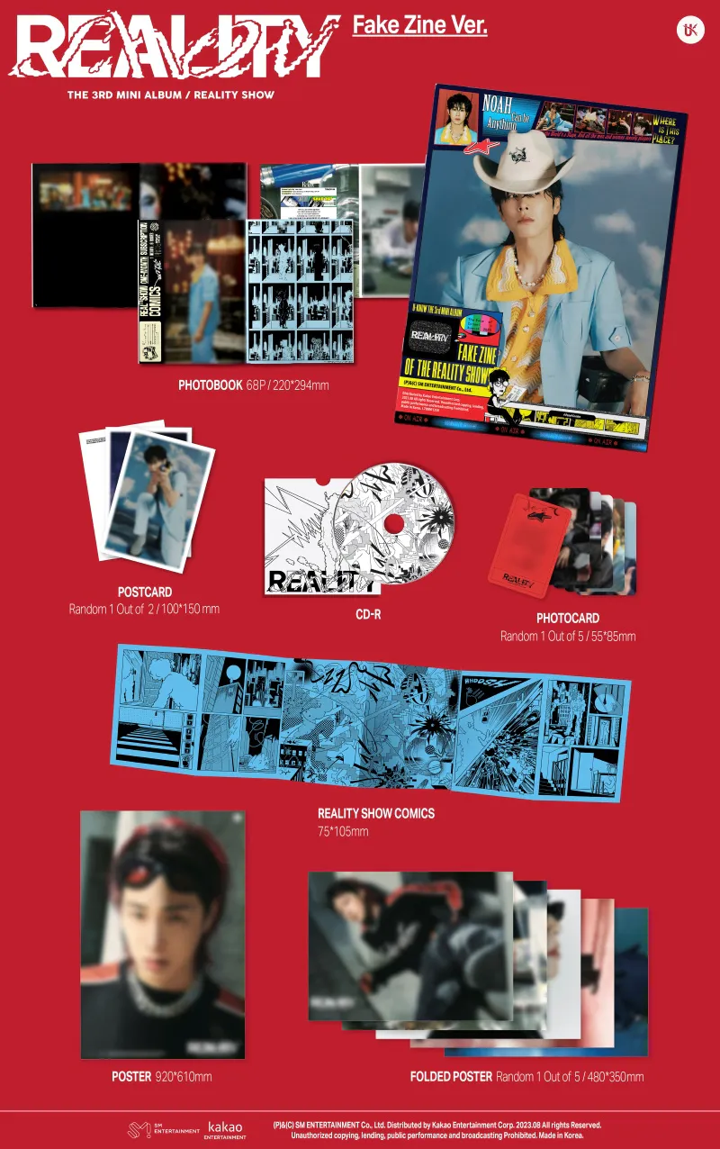 유노윤호 - 미니 3집 [Reality Show] (Fake Zine Ver.) 2