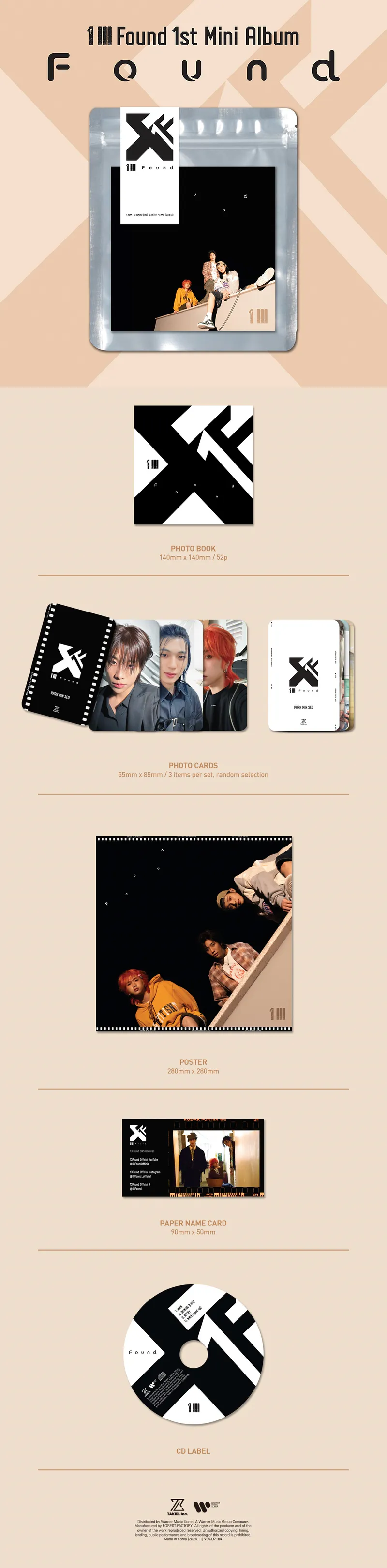 13Found (13파운드) - 1st Mini Album [FOUND] 2