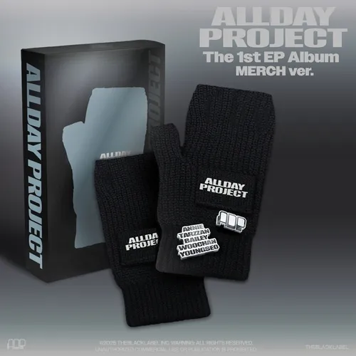 올데이 프로젝트 (ALLDAY PROJECT) - The 1st EP Album [ALLDAY PROJECT] (MERCH ver.) (FINGERLESS GLOVES ver.)