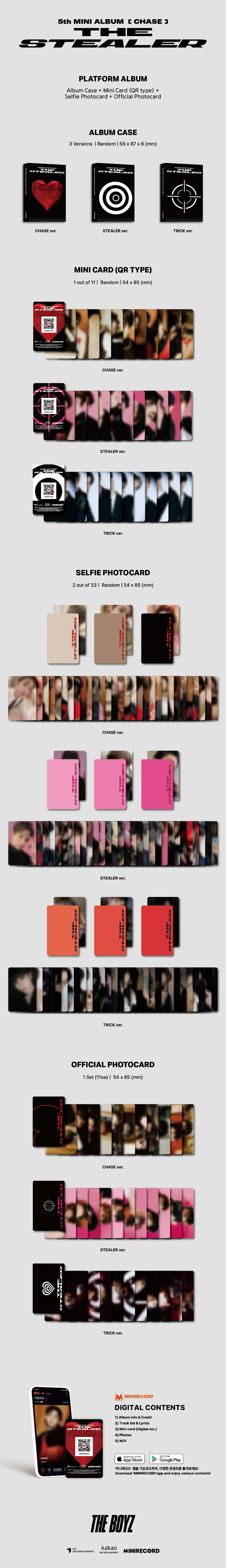[랜덤] 더보이즈 (THE BOYZ) - 미니 5집 [CHASE] (Platform Ver.) 2