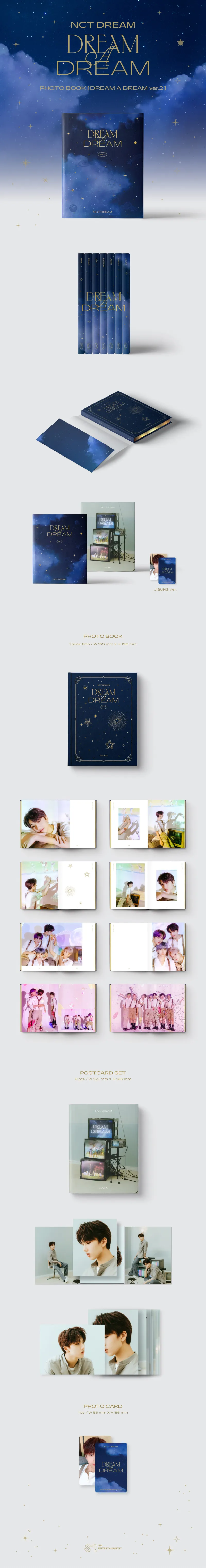 NCT DREAM (엔시티 드림) - [JISUNG] NCT DREAM PHOTO BOOK [DREAM A DREAM ver.2] 상세 이미지 2