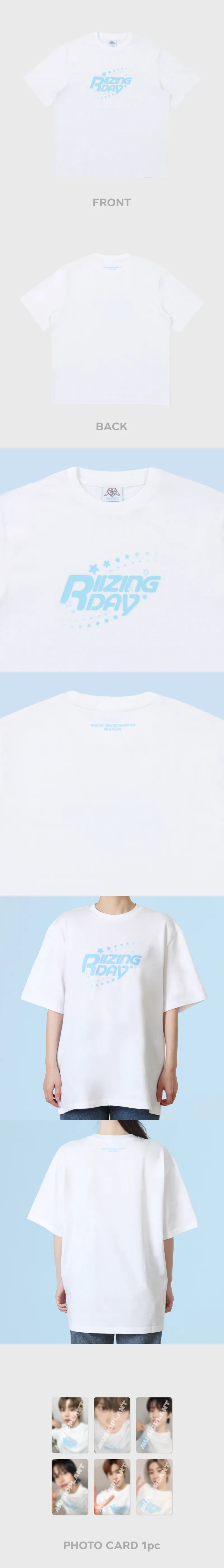2024 RIIZE FANCON ‘RIIZING DAY’ FINALE in SEOUL MD - LOGO T-SHIRT SET 2