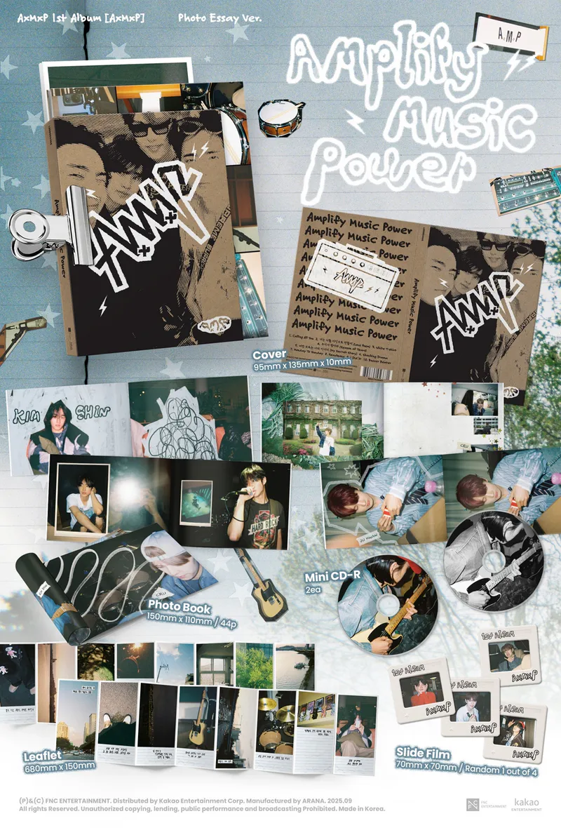 AxMxP (에이엠피) - 정규 1집 [AxMxP] (Photo Essay by AxMxP ver.) 2
