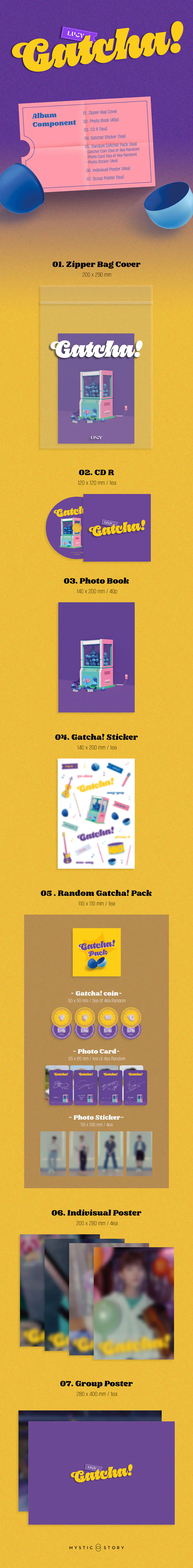 LUCY (루시) - 싱글4집 [Gatcha!] 2