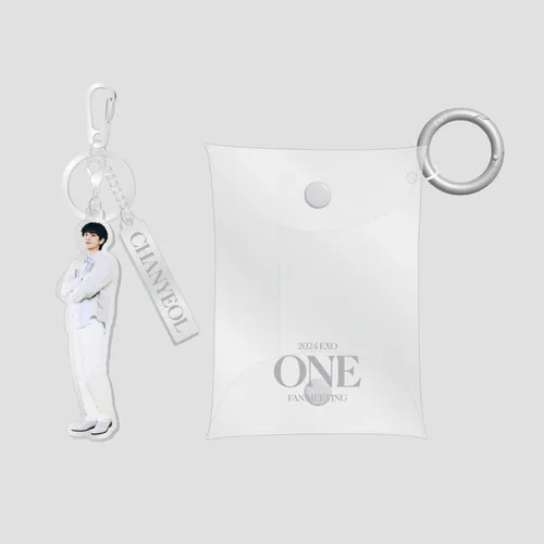 2024 EXO FAN-MEETING "ONE" MD - PVC POUCH+ACRYLIC KEY RING SET