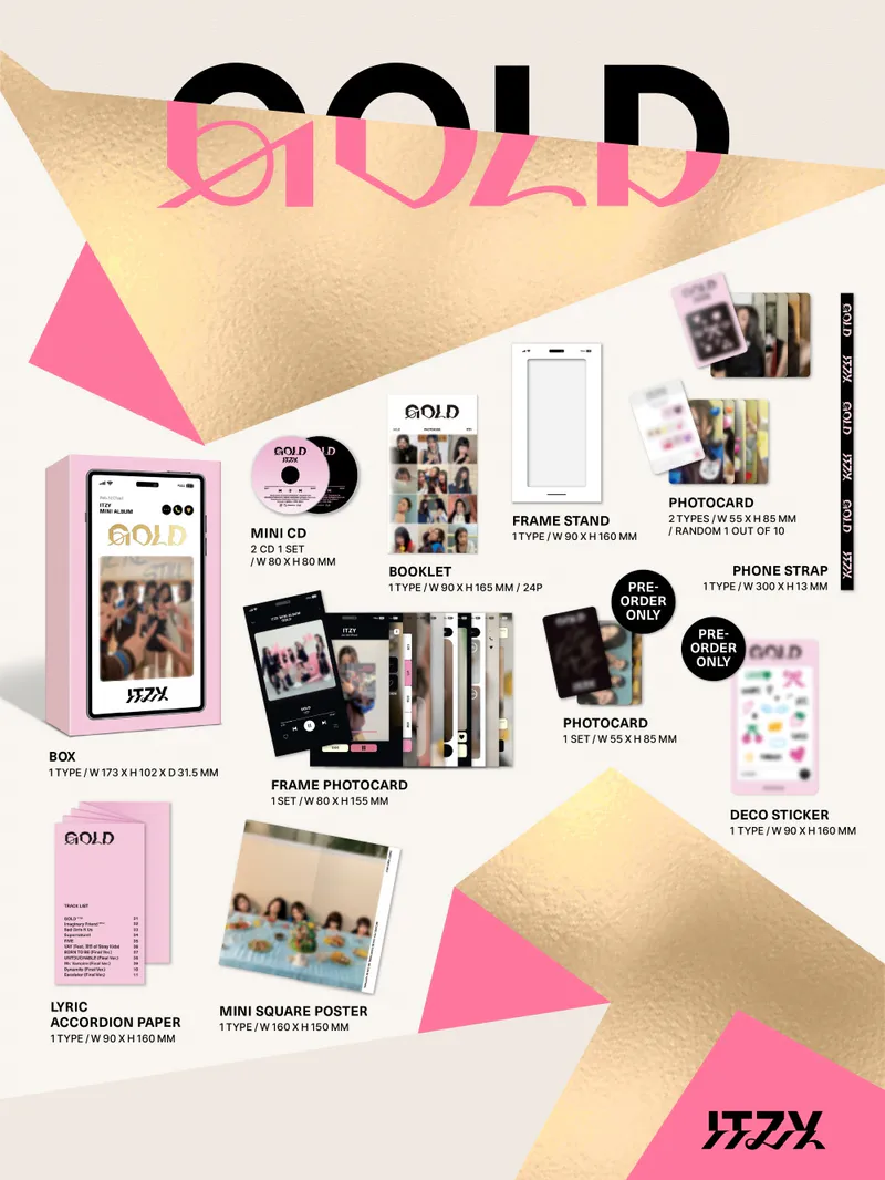 ITZY (있지) - [GOLD] (PHONE BOX VER.) [스페셜반] 2