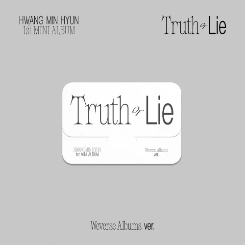황민현 (HWANG MIN HYUN) - 미니1집 [Truth or Lie] (Weverse Albums ver.)