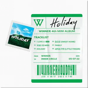 위너 (WINNER) - 미니 4집 [HOLIDAY] (KiT ver.)