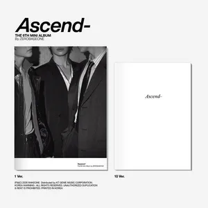 [랜덤] ZEROBASEONE - The 6th Mini Album [Ascend-] Photobook Ver. (1 Ver. & 10 Ver.)