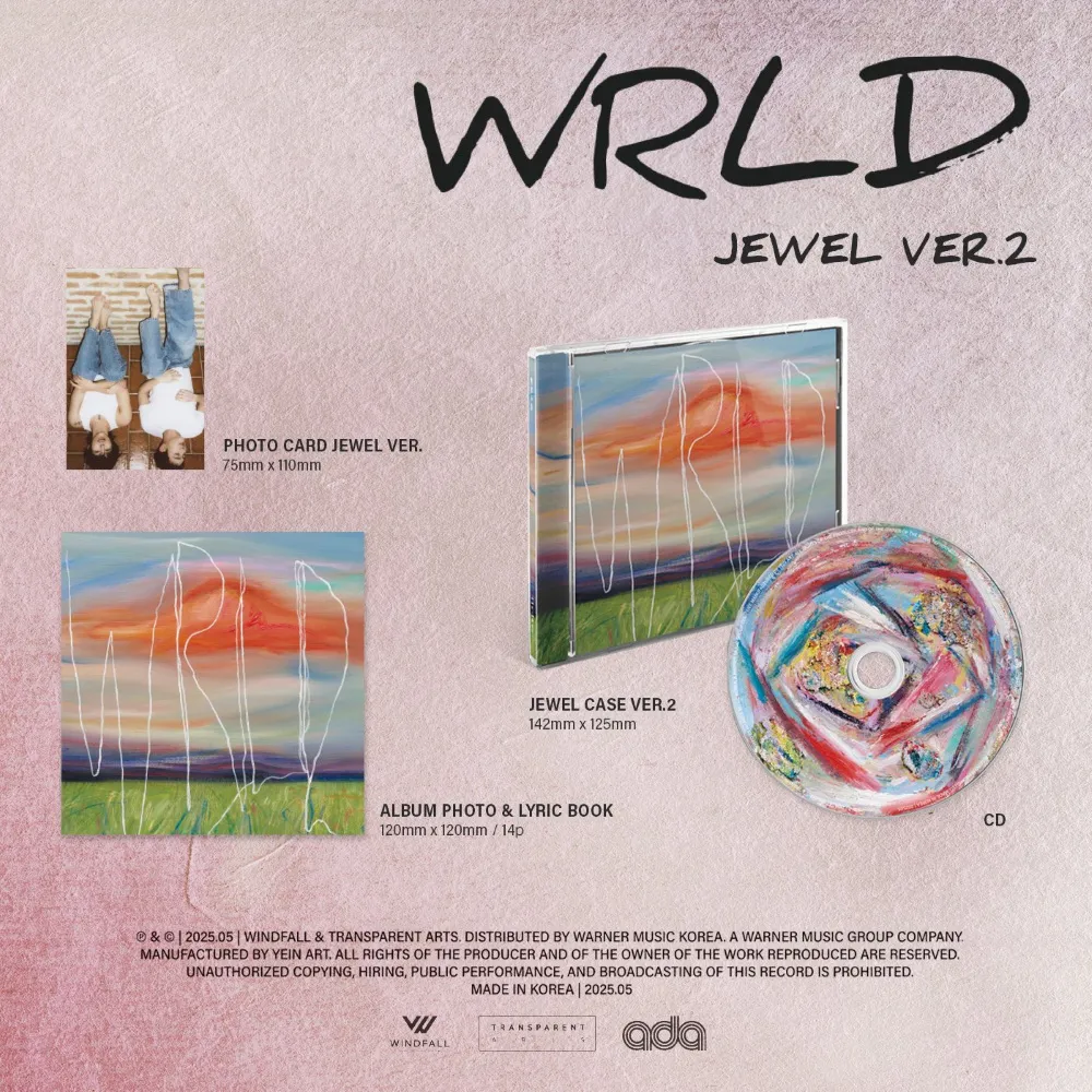 The Rose(더 로즈) - EP 앨범 [WRLD] (Jewel Ver.) (Ver 2) 상세 이미지 2